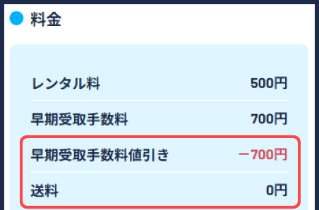 割引特典適用キャプチャー