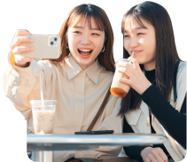 写真撮影とストーリー更新