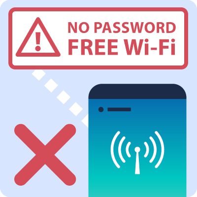 NO PASSWORD FREE Wi-Fi