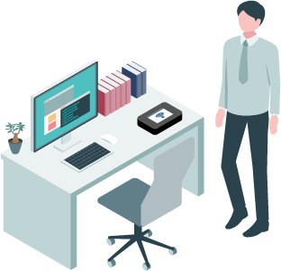 海外WiFiを”借りっぱなし”置き型WiFi