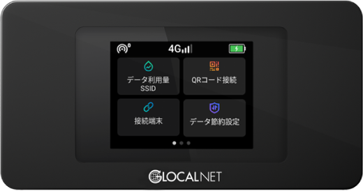 機器の電源をONにする