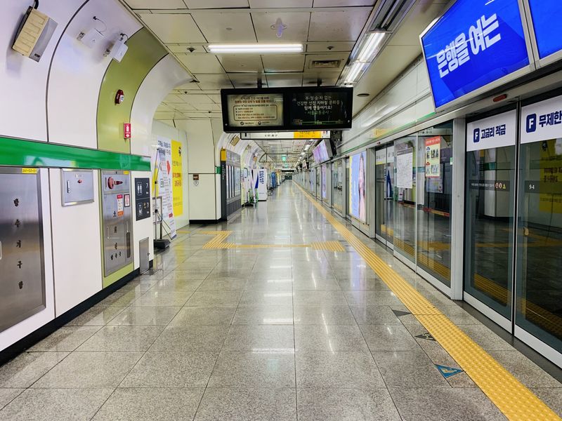 ソウルの鉄道・地下鉄でのWiFiスポット